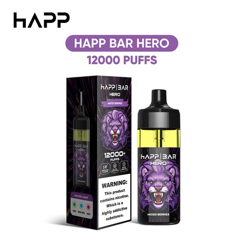 Smok Happ Hero Disposable 12000 Puffs Hits Vape