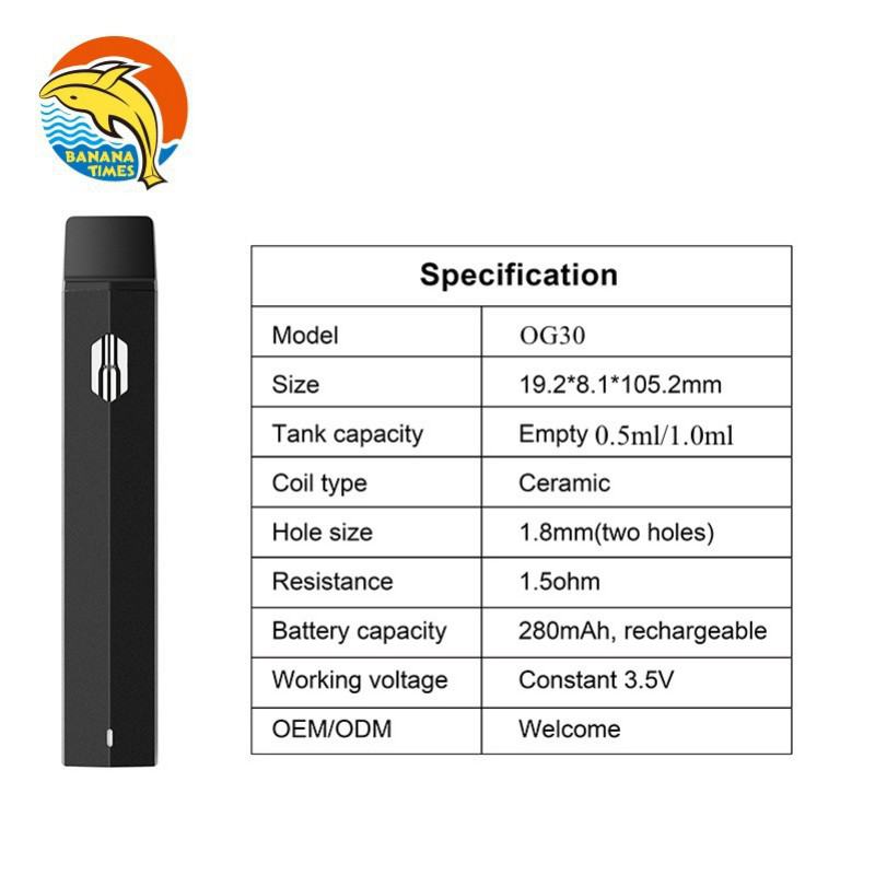 Disposable BANANATIMES D15s - Oil Vape Pens