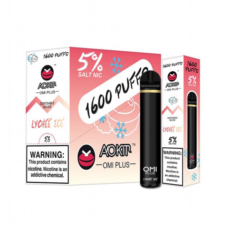 Disposable Aokit Vape Aokit Omi Plus 1600 Puffs