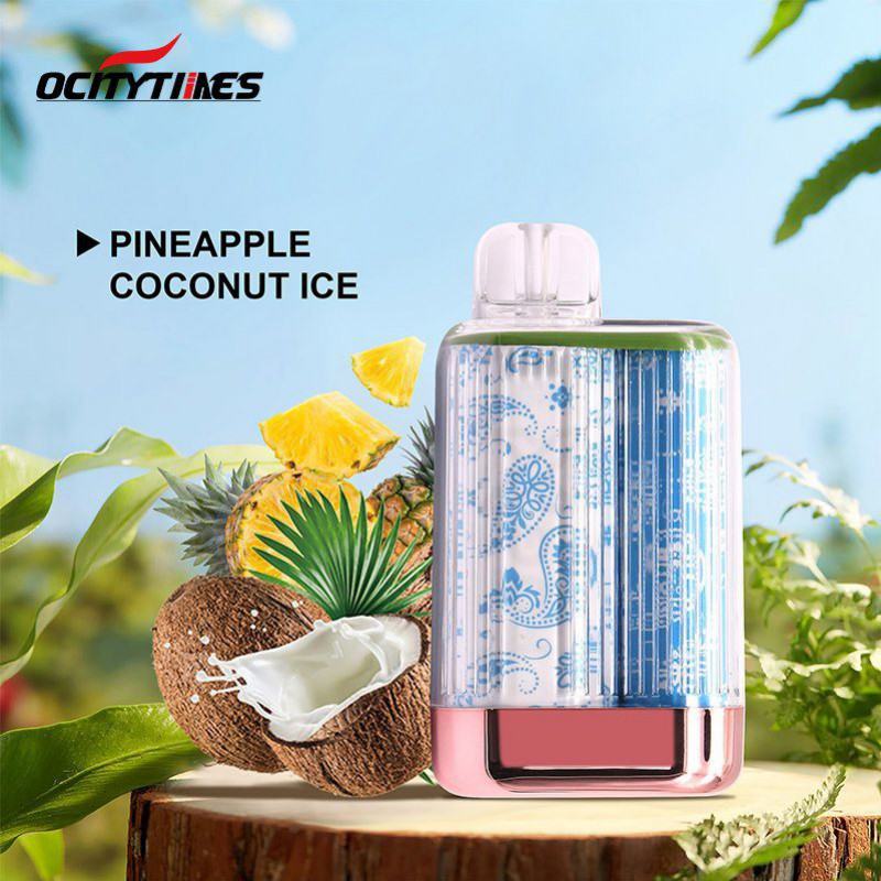 Disposable Ocitytimes Vape Bar Happ Plus Disposable Electronic 5000 Puffs