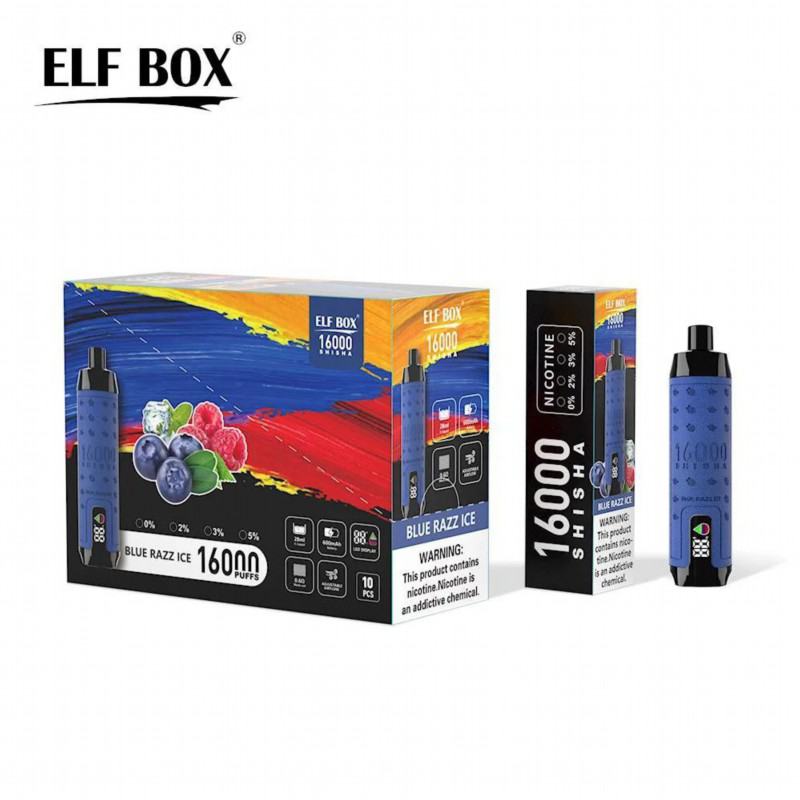 Elf box shisha 16000 puffs vape disposable