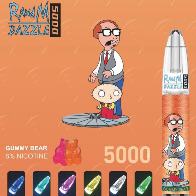 Randm dazzle 5000 disposable pen vape