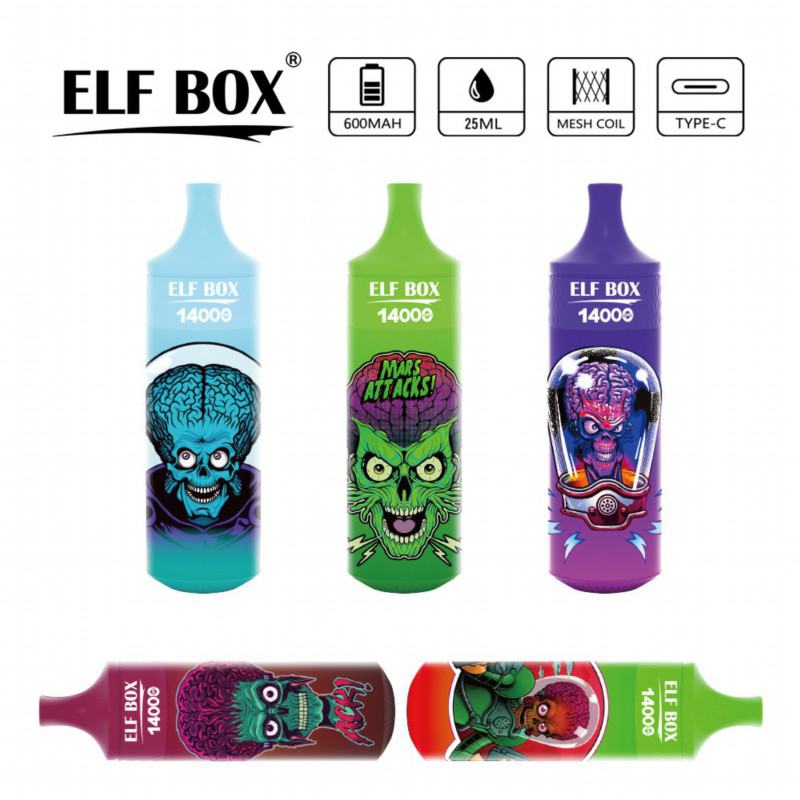 Insta Elf Box 14000 15000 Puffs Hits Vape