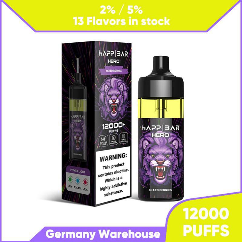 Ocitytimes Disposable Vape Happ Hero Brands