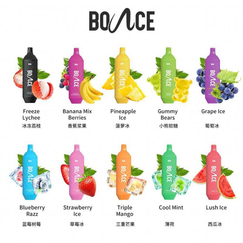 Bounce 5000 Puffs Vape Big Puff Pen Plus