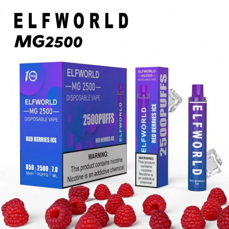 Elfworld Disposable Disposable E-cigarette Nicotine