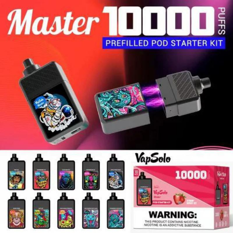 Vapsolo Master 10000 15000 Puffs Vape Big Puff Pens Plus