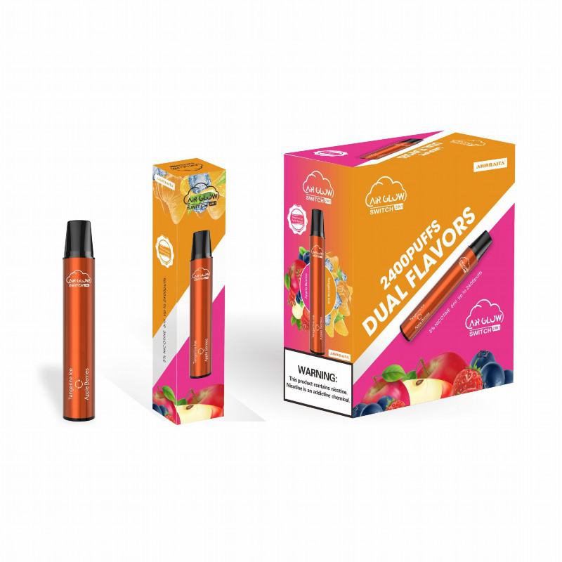 Disposable Vapes AIERBAITA Air Glow Switch 2400 Puffs