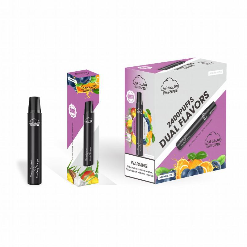 Disposable Vapes AIERBAITA Air Glow Switch 2400 Puffs