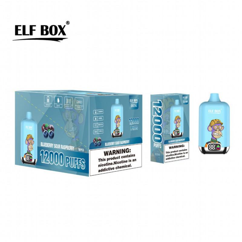 Baish Disposable Vape Bar Elf Box Digital Box 12000