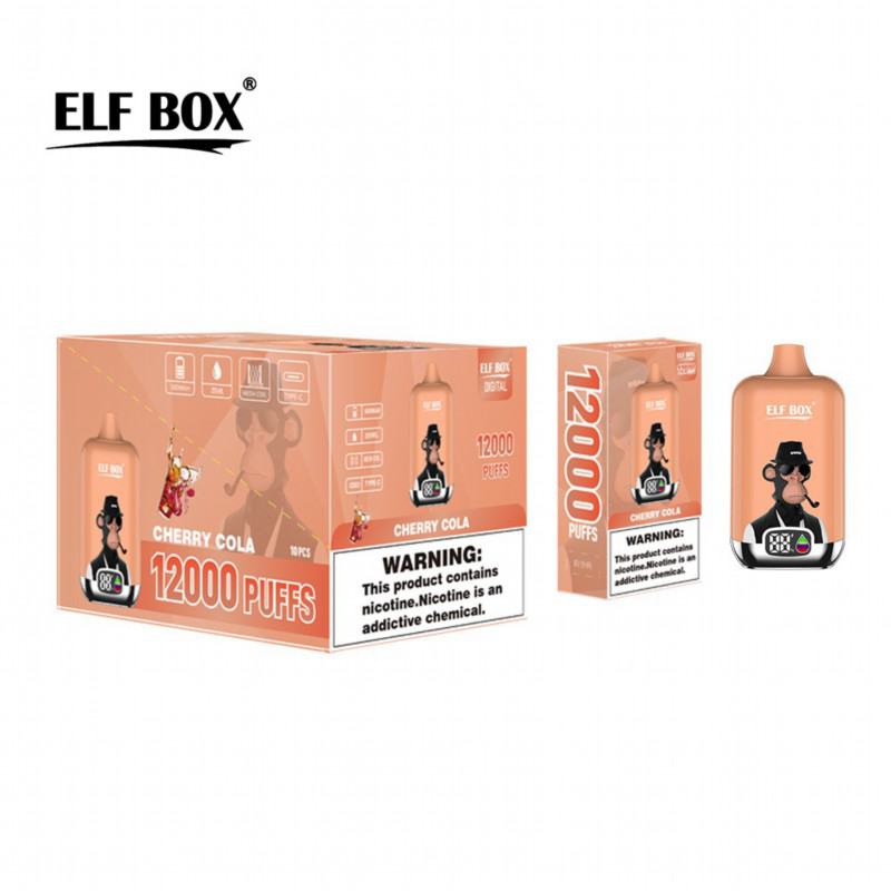 Baish Disposable Vape Bar Elf Box Digital Box 12000