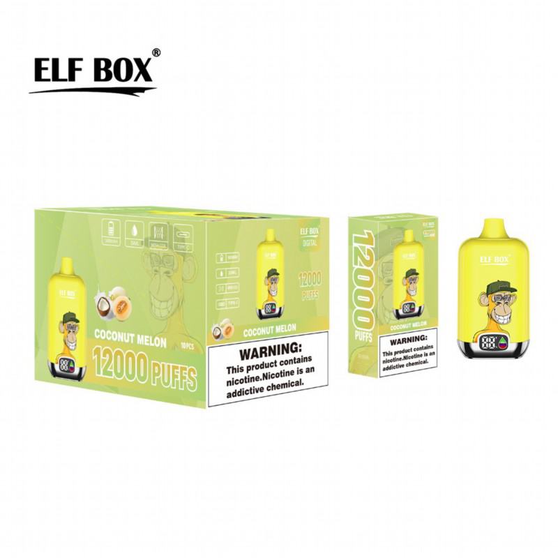 Baish Disposable Vape Bar Elf Box Digital Box 12000