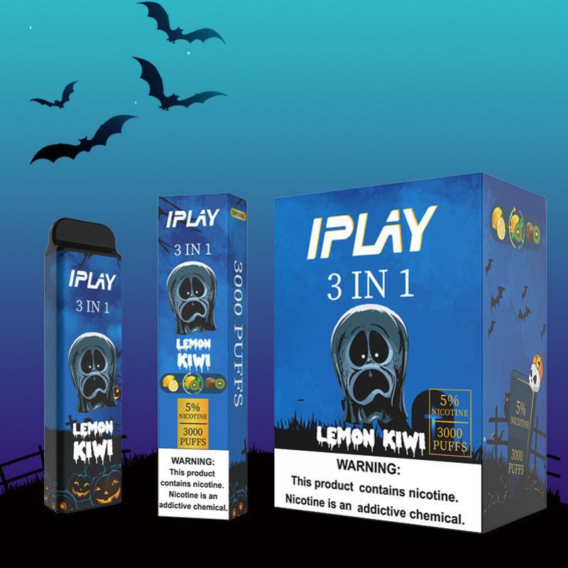 Disposable Iplay Vape 3in1 3000 Puffs Pens