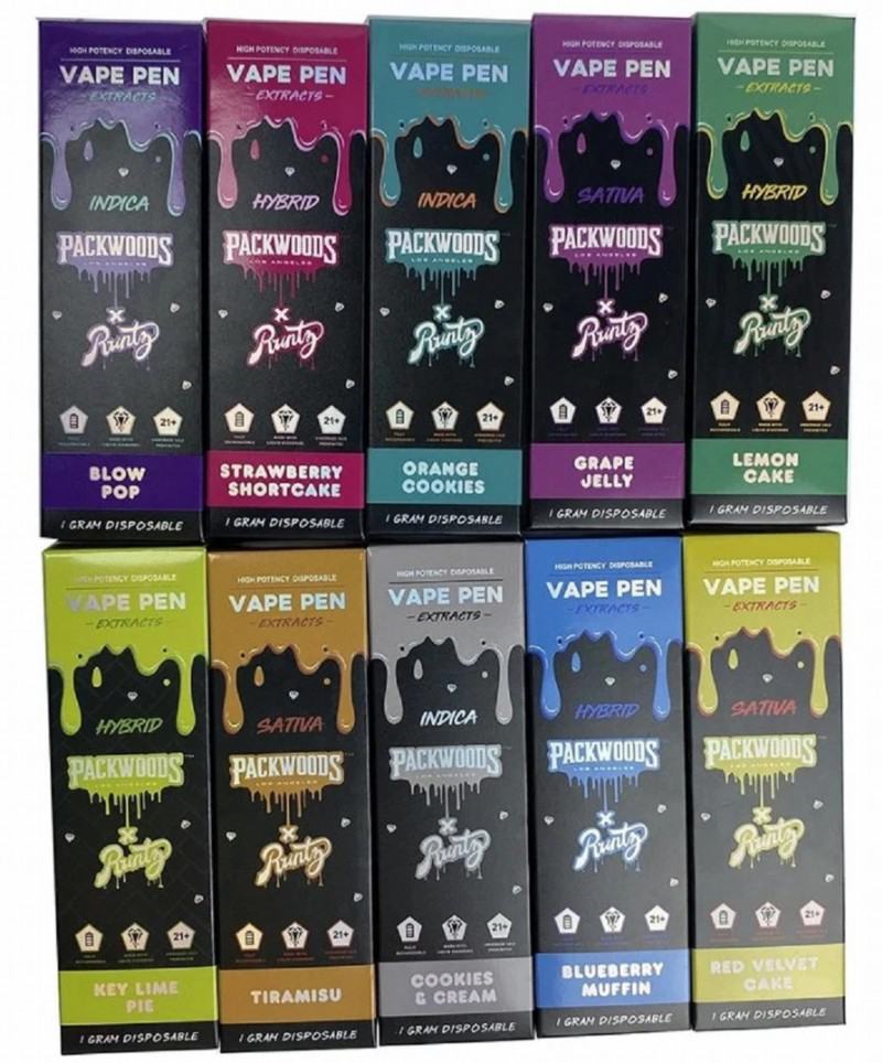  Pens Packwoods Disposable Vape