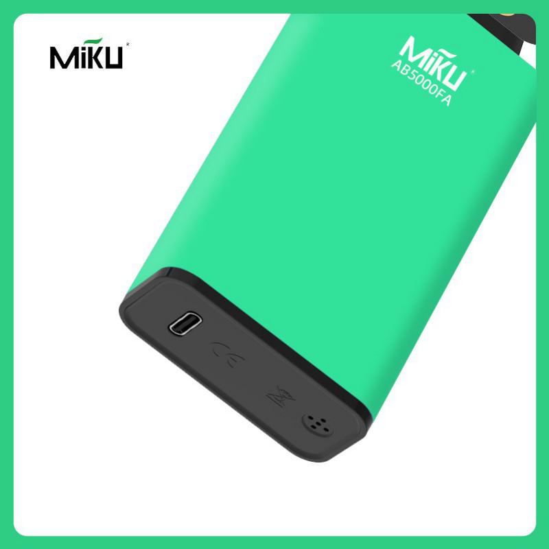 Disposable Vapes Miku Abfa912 5000 Puffs