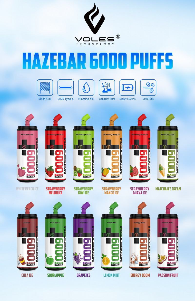 RANDM Haze 6000 8000 Puffs Vape Big Puff Bars Plus