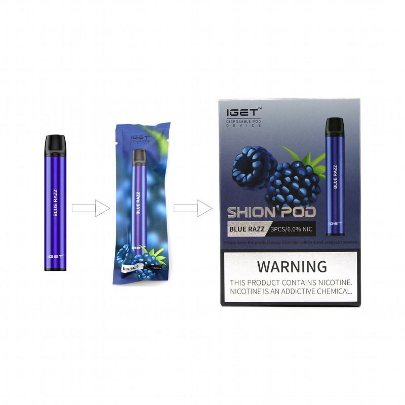 Disposable Iget Shion 600 Puffs Vape