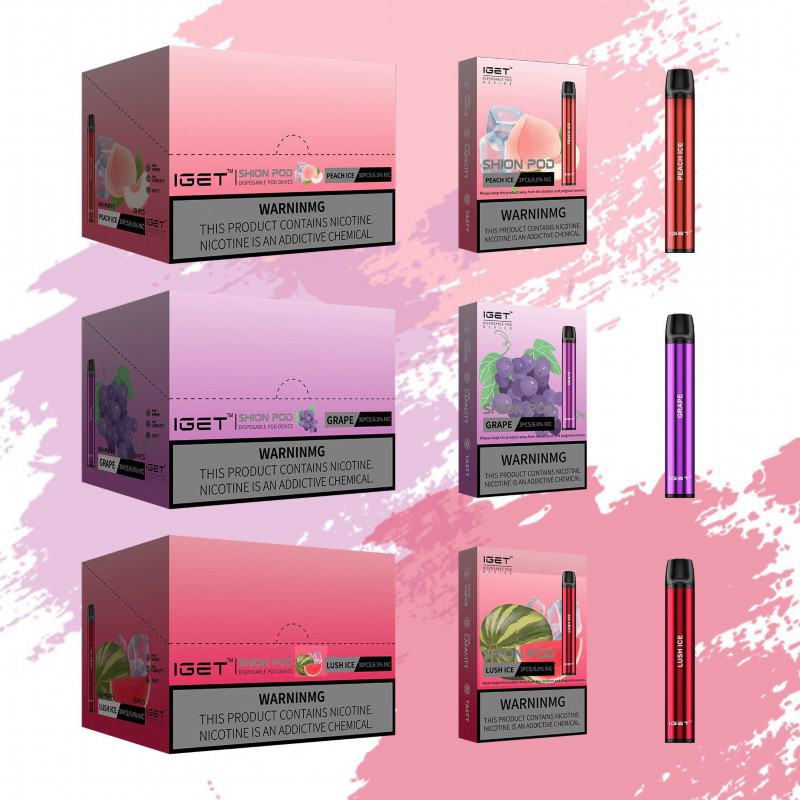 Disposable Iget Shion 600 Puffs Vape