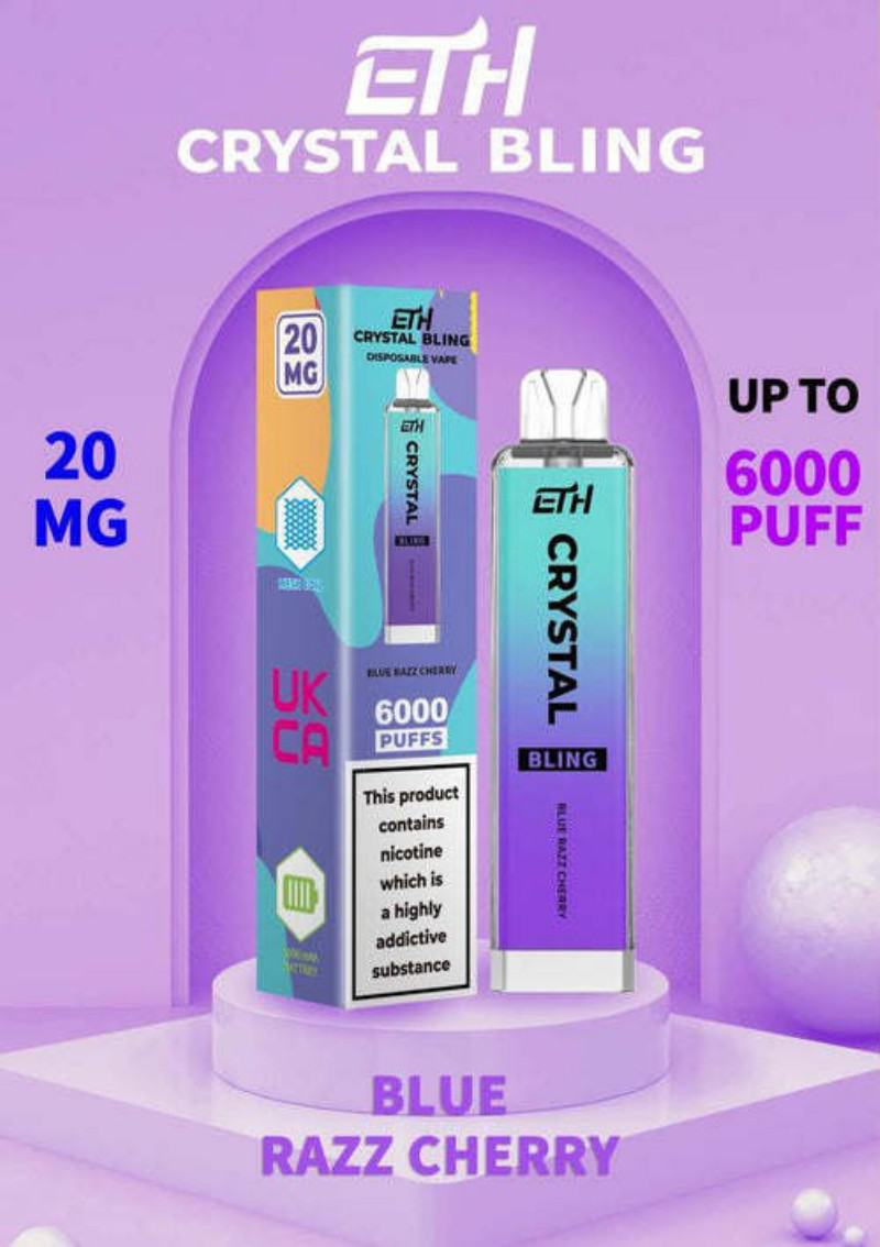  Crystal Bling 6000 Puffs