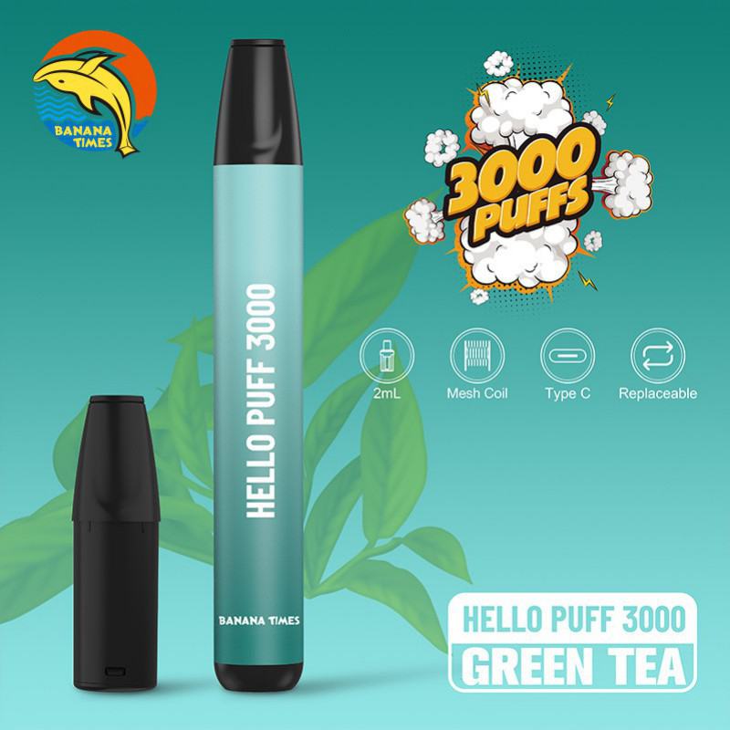 Disposable Vape Bar Bananatimes Hello 3000 Puffs