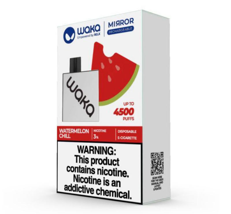 Disposable WAKA Waka Mirror 4500 Puffs Vapes