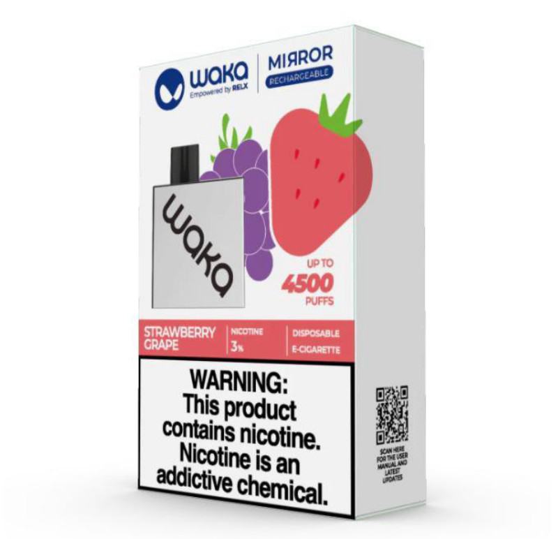 Disposable WAKA Waka Mirror 4500 Puffs Vapes