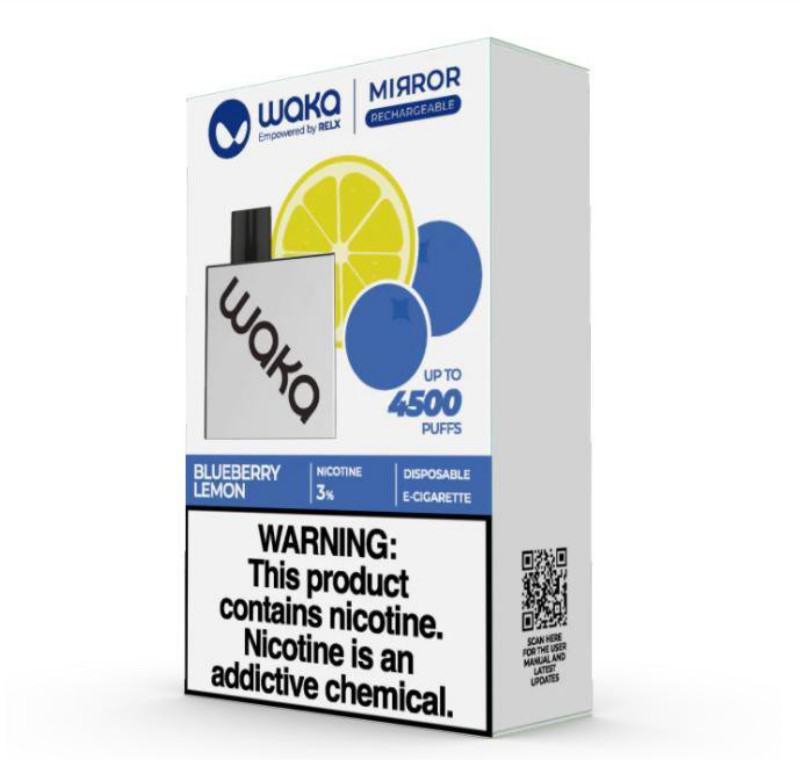 Disposable WAKA Waka Mirror 4500 Puffs Vapes