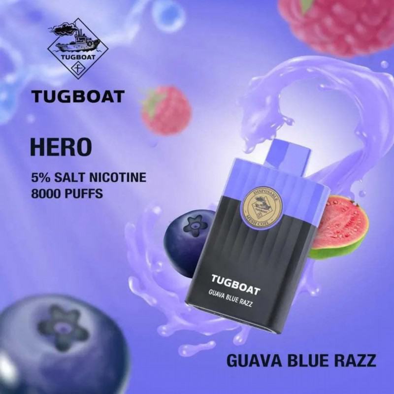 Disposable AIM Vape Tugboat Hero  14 Flavors 8000 Puffs Pen