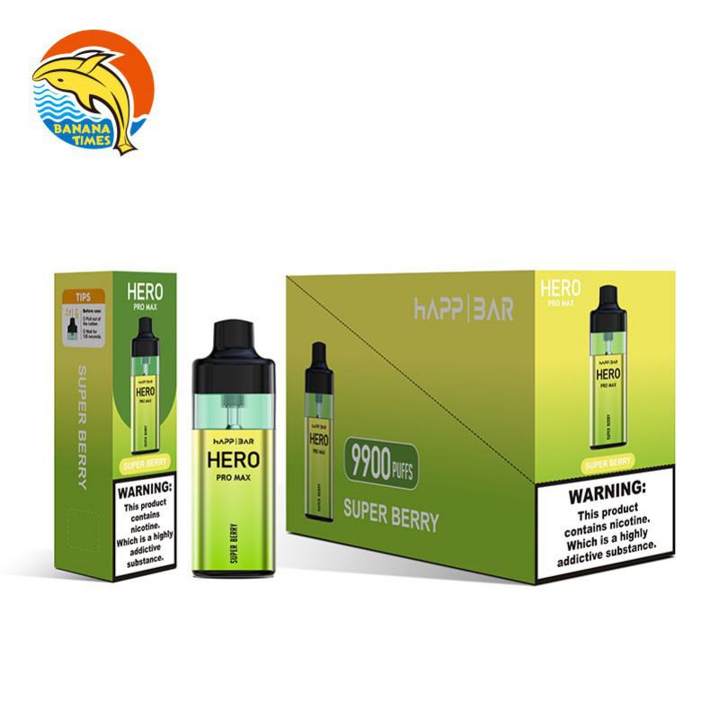Disposable Vape Bananatimes Happ Hero Pro Max 10000 Puffs Brands