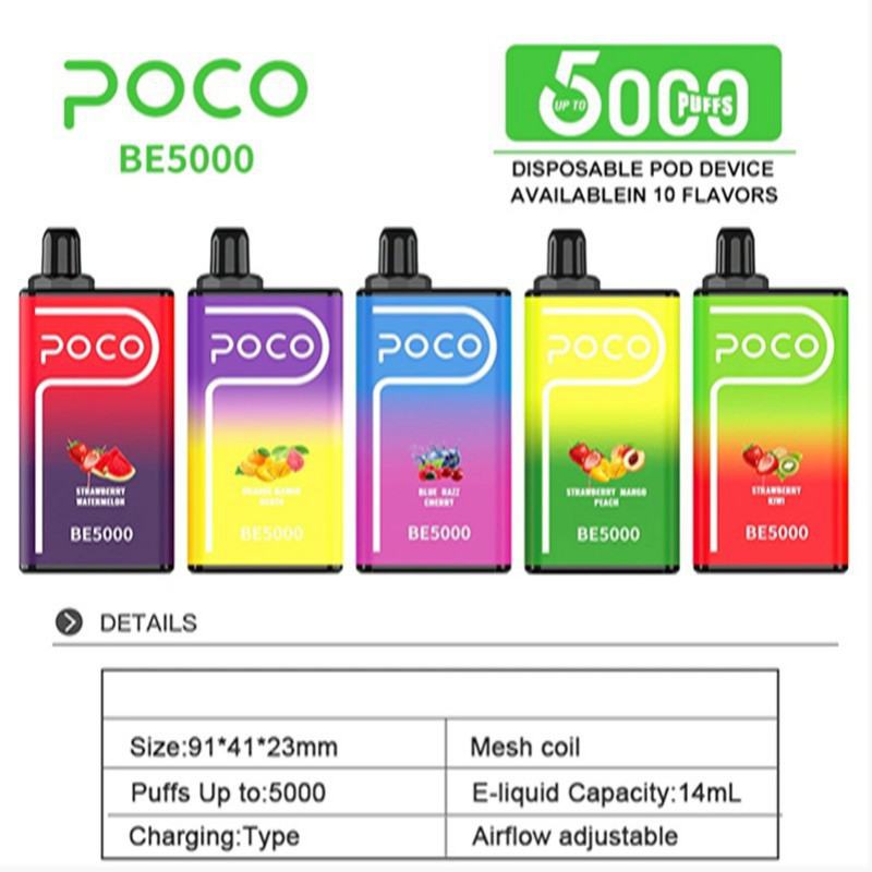 poco be 5000 5k Poco Be 5000 5k 50005k Puffs Disposables Vape