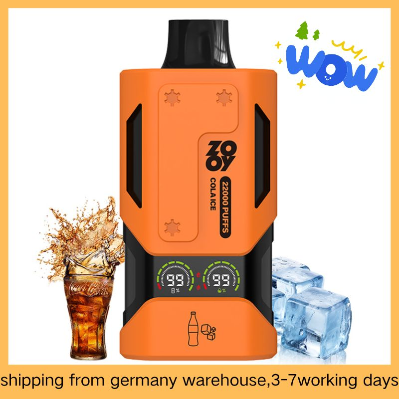 Wholesale Zooy LARGE Puffs Nederland 22000 Disposable Vape Pro Pen