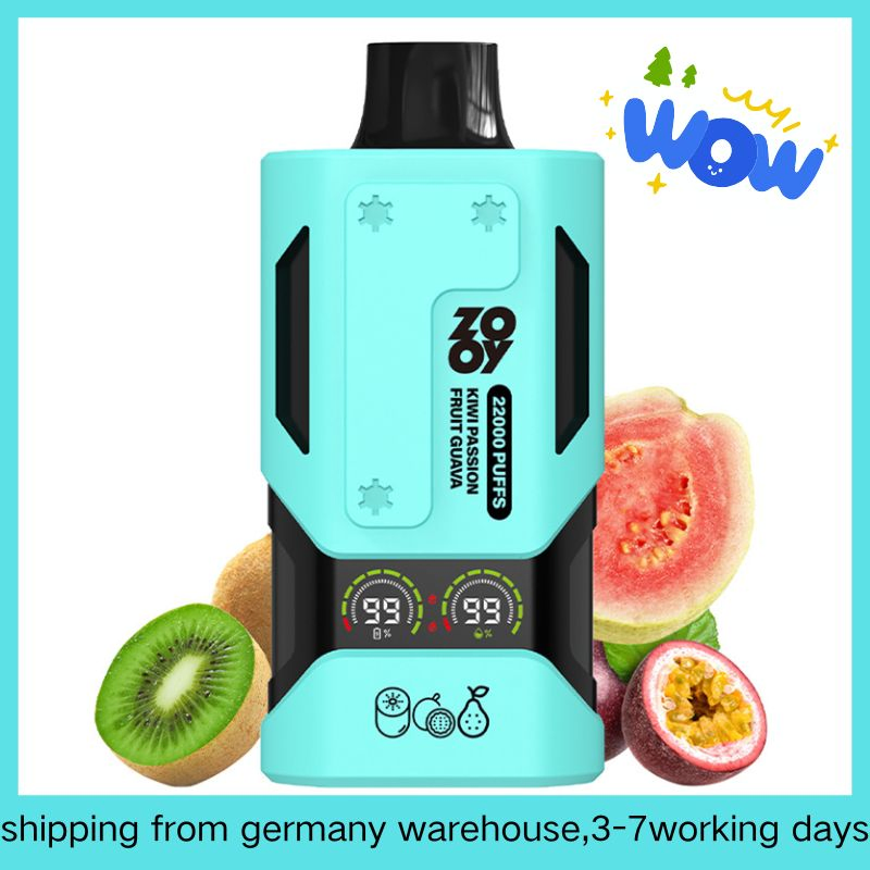 Wholesale Zooy LARGE Puffs Nederland 22000 Disposable Vape Pro Pen