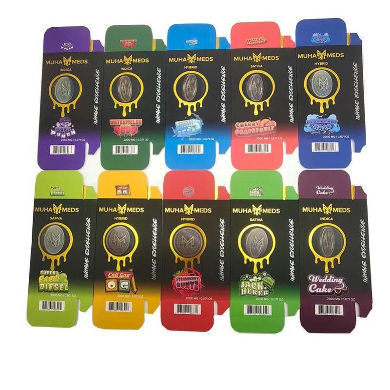 Blizzard Puff Muha Meds Disposable 1g 2g Electronic Cigarette