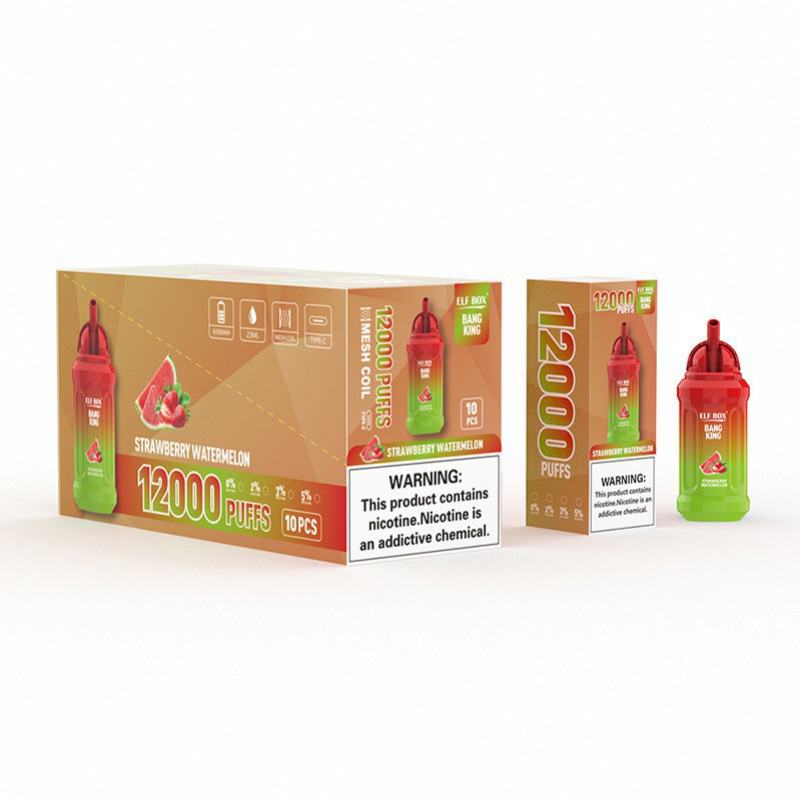 Blizzard Disposable Vape Brands Elf Box Bk  Disposable 12000 Puffs