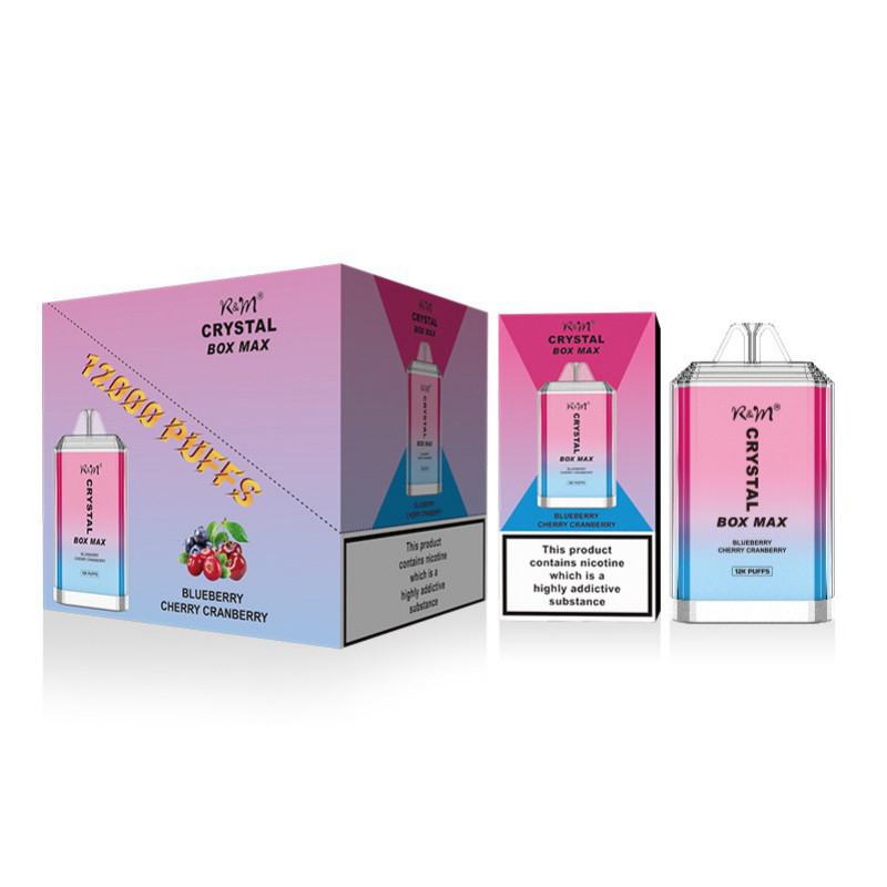 R&M R&m Crystal Box Max 12k Disposables Vape