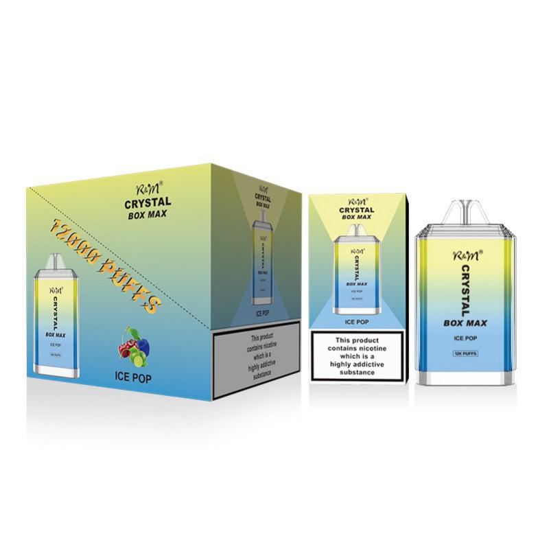 R&M R&m Crystal Box Max 12k Disposables Vape