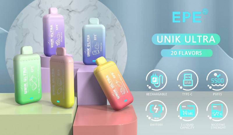 Vape AIM Epe Unik Ultra 20 Flavors 5500 Puffs