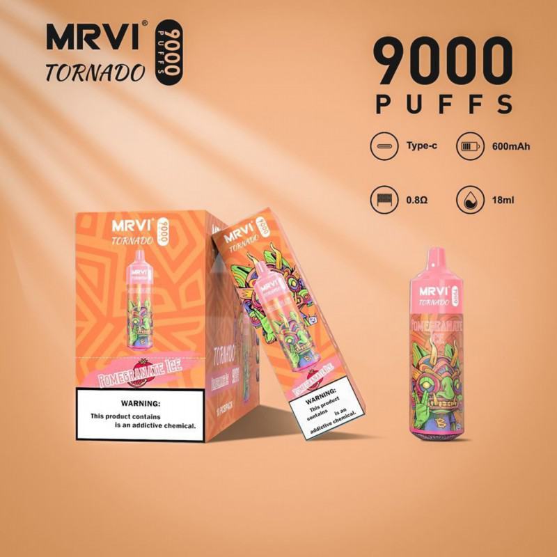 Smooth Hit Disposable Vape Mrvi Tornado 9000 