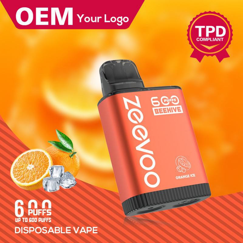 Disposable Your Logo Beehive 600 Puffs Vape Pen