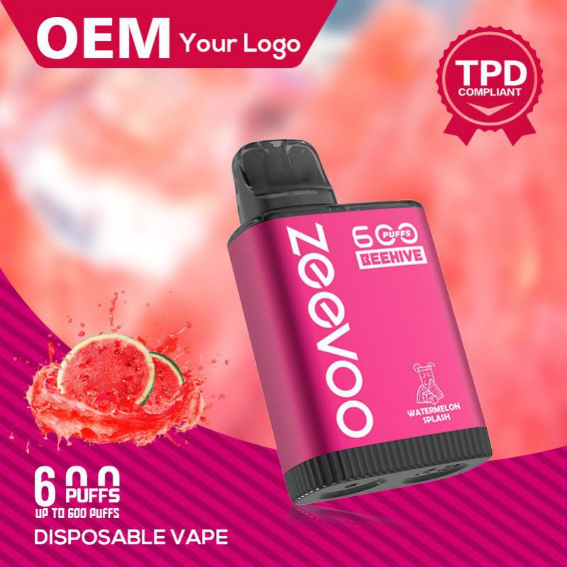 Disposable Your Logo Beehive 600 Puffs Vape Pen