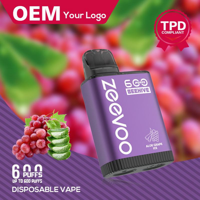 Disposable Your Logo Beehive 600 Puffs Vape Pen