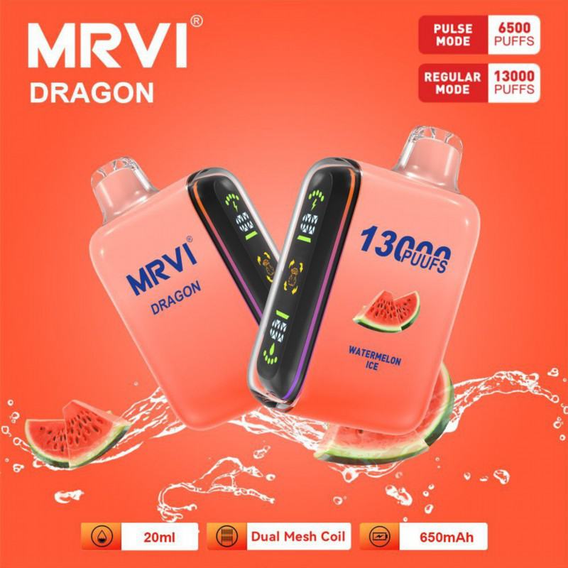 MRVI Disposable Vape Mrvi Dragon 13000 Puffs