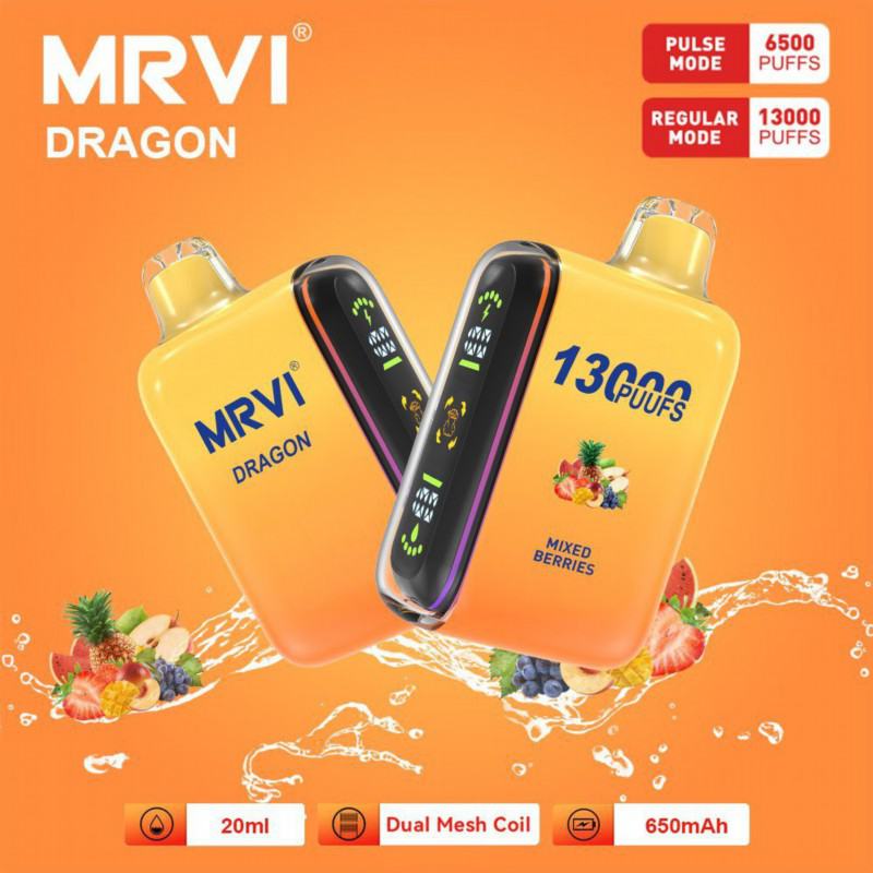 MRVI Disposable Vape Mrvi Dragon 13000 Puffs