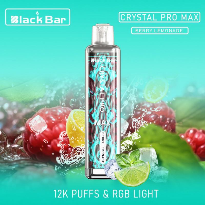 Disposable Black & Support Customization Pro Max 12000 Puffs E-cigarette Nicotine