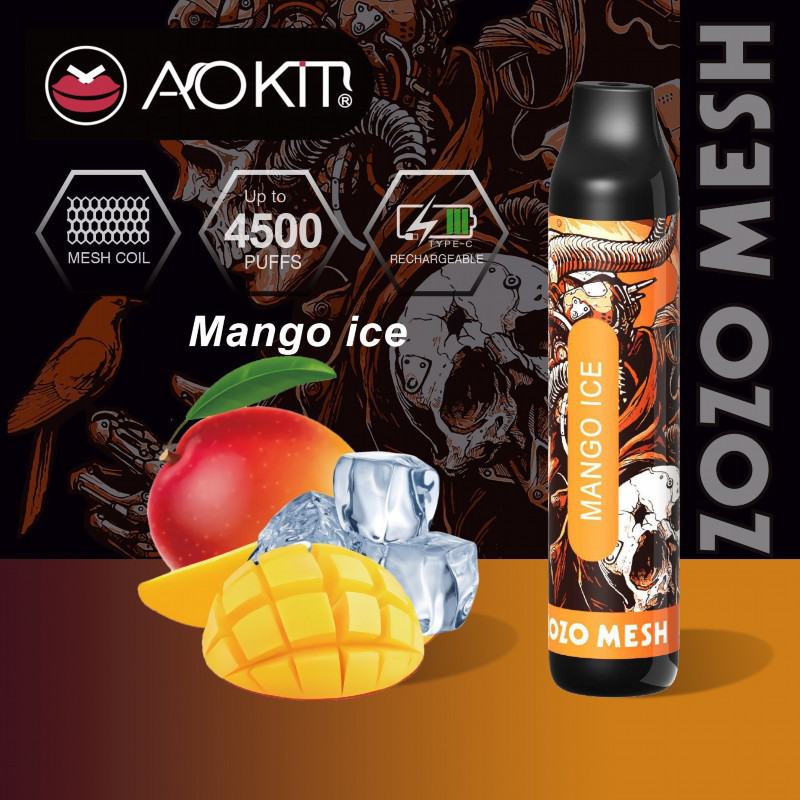 Disposable Aokit Vapes Aokit Mehs 4500 Puffs