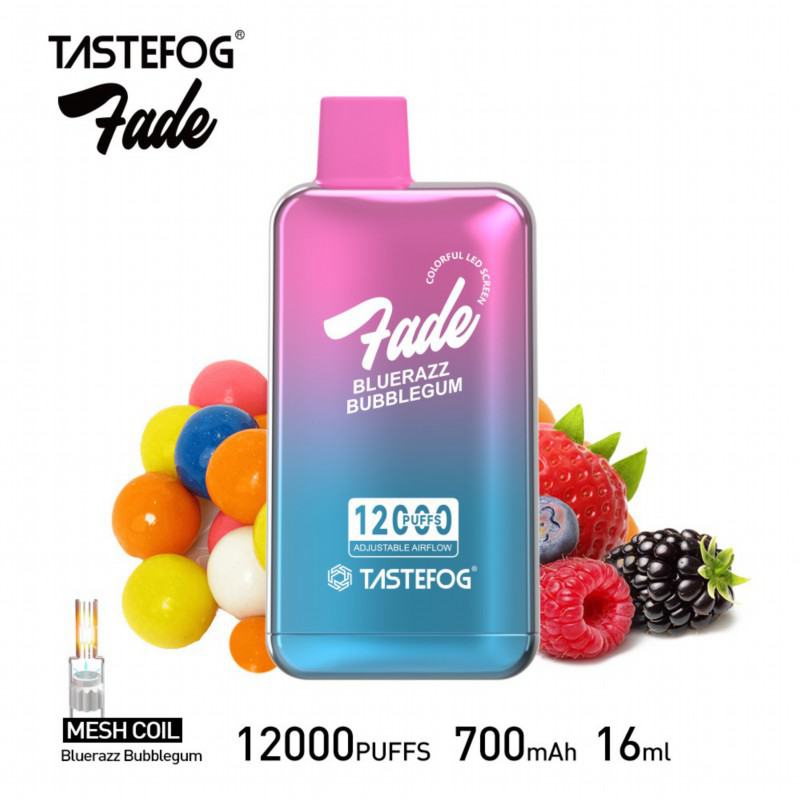 Tastefog Fade 12000 Puffs Vape Big Puff Pen Plus