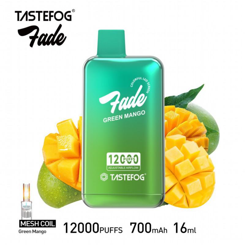 Tastefog Fade 12000 Puffs Vape Big Puff Pen Plus