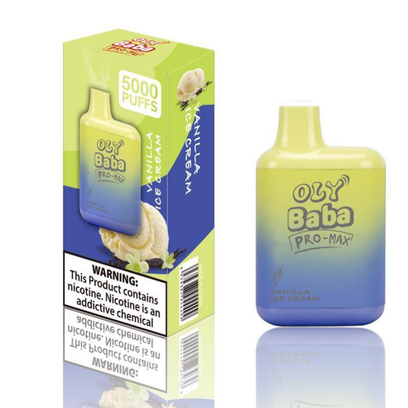 Disposable R & M Oly Baba  Rechargeable Disposable 5000 Puffs Vape