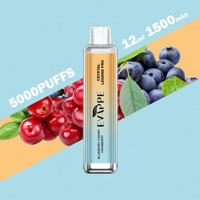 Disposable Vape Crystal Legend Pro 5000 Puffs Bars