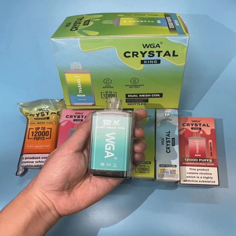 Wga Crystal King 12000 Puffs Vape Disposables